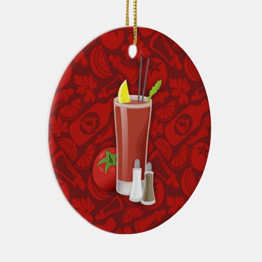 Bloody Mary Keramisch Ornament (Rechts)