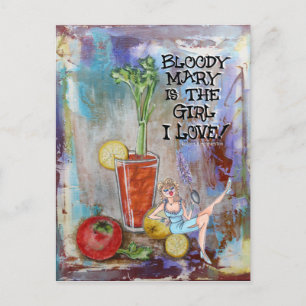 Bloody Mary Kitchen Bar Briefkaart