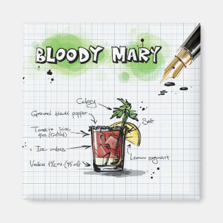 Bloody Mary Magneet