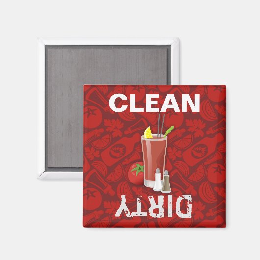 Bloody Mary Magneet (Voorkant / Achterkant)