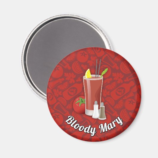 Bloody Mary Magnet (Voorkant / Achterkant)