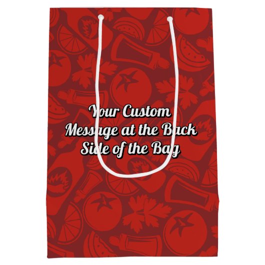 Bloody Mary Medium Cadeauzakje (Achterkant)