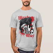 Bloody Mary Monster Halloween T-shirt (Voorkant)