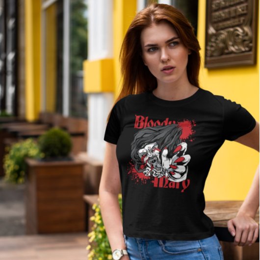 Bloody Mary Monster Halloween T-shirt
