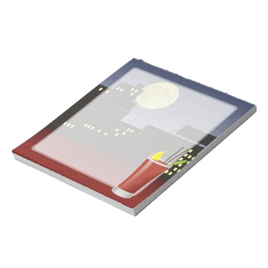 Bloody Mary Notitieblok (Linkerzijde)