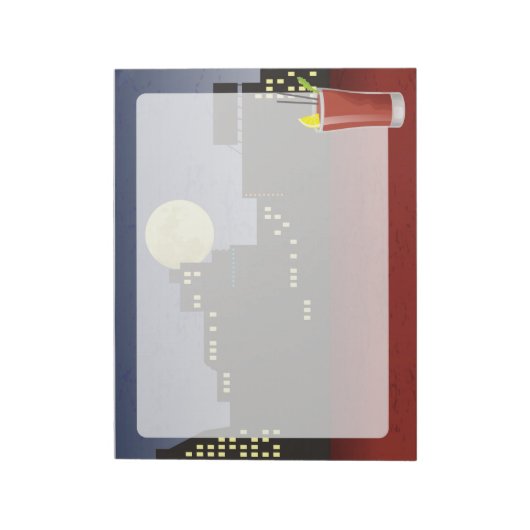 Bloody Mary Notitieblok (Linkerzijde)