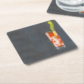 Bloody Mary of Bloody Caesar Kartonnen Onderzetters (Schuin)