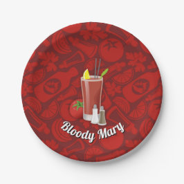 Bloody Mary Papieren Bordje