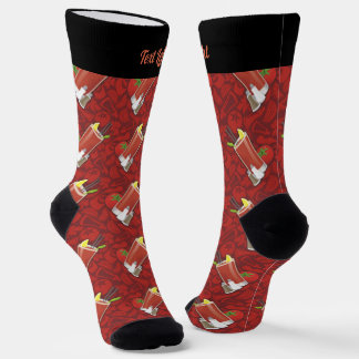 Bloody Mary Pattern Socks Sokken