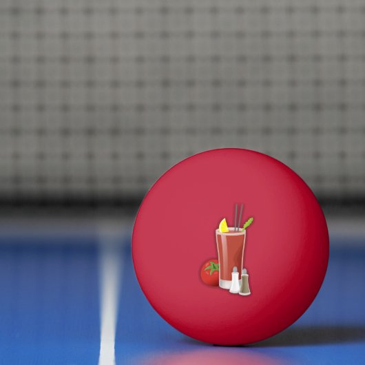 Bloody Mary Pingpongbal (Net)