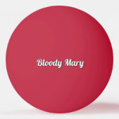 Bloody Mary Pingpongbal (Achterkant)