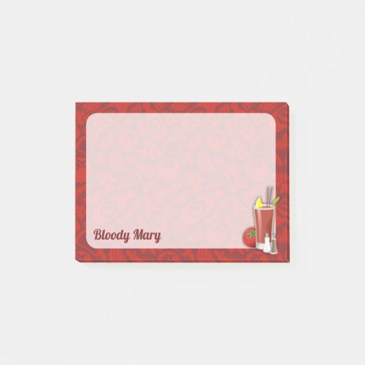 Bloody Mary Post-it® Notes (Voorkant)