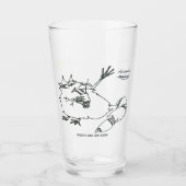 Bloody Mary Raccoon Glass Glas (Voorkant)