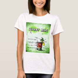 BLOODY MARY-recept grappig T-shirt