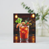 Bloody Mary Recipe Card Briefkaart (Staand voorkant)