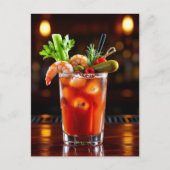 Bloody Mary Recipe Card Briefkaart (Voorkant)