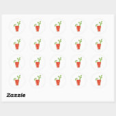 Bloody Mary Ronde Sticker (Vel)