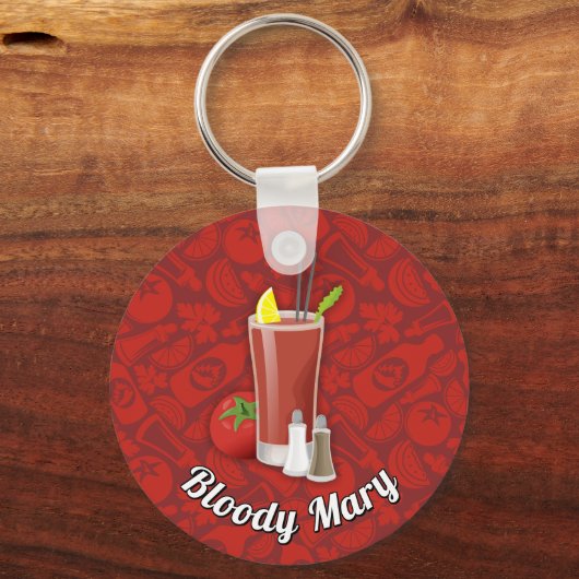 Bloody Mary Sleutelhanger (Voorkant)