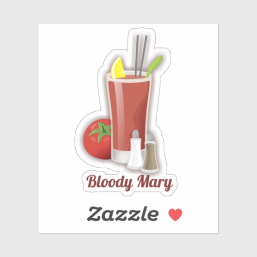 Bloody Mary Sticker (Vel)