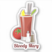 Bloody Mary Sticker (Voorkant)