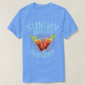 Bloody Mary Sunday , Funny Drink Alcohol T-shirt 2 (Design voorkant)