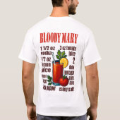 Bloody Mary T-Shirt – Bold Brunch Cocktail  (Achterkant)
