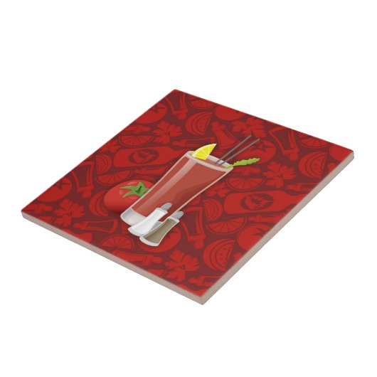Bloody Mary Tegeltje (Zijkant)