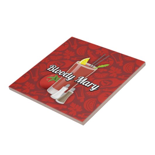 Bloody Mary Tegeltje (Zijkant)
