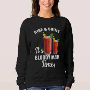 Bloody Mary Time Cute Cocktail Girls Vrouwen Dress Trui