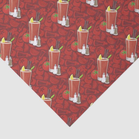 Bloody Mary Tissuepapier (Detail)