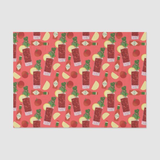 Bloody Mary Tissuepapier (Voorkant)