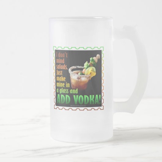 BLOODY MARY, VOL OP MET DRANK MATGLAS BIERPUL (Rechts)