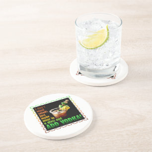 BLOODY MARY, VOL OP MET DRANK ZANDSTEEN ONDERZETTER