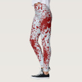 Bloody Mess on Blue Leggings (Links)