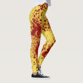Bloody Mess op Geel Leggings (Rechts)