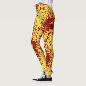 Bloody Mess op Geel Leggings (Links)