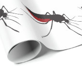 Bloody Mosquito - Insectkunst uit Fins Lapland Cadeaupapier (Rol Hoek)