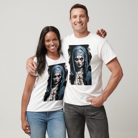 Bloody Nun Horror #1 T-shirt (Unisex)