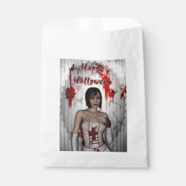 Bloody Nurse Halloween Bedankzakje