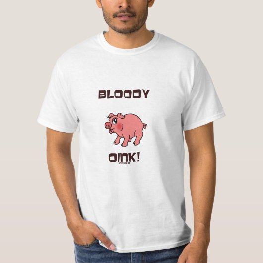 Bloody Oink! T-shirt (Voorkant)