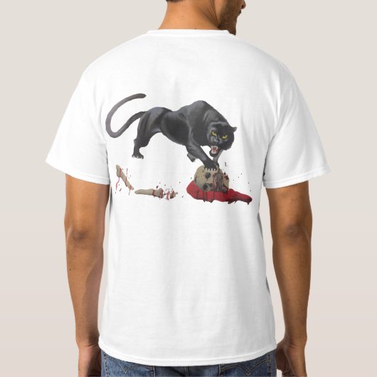 Bloody Panther T-shirt (Achterkant)