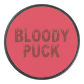 Bloody Puck hockey puck (Voorkant)