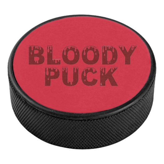 Bloody Puck hockey puck (3/4)
