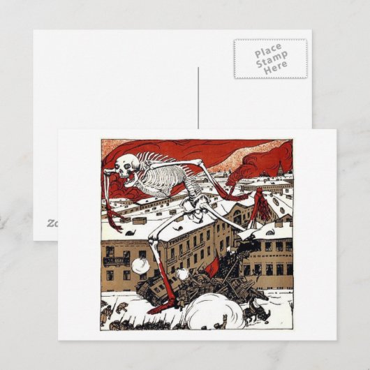 Bloody Revolt  briefkaart (Voorkant / Achterkant)