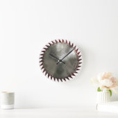 Bloody Saw Blade Ronde Klok (Huis)