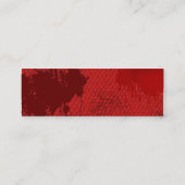 Bloody Scales Mini Visitekaartje (Achterkant)