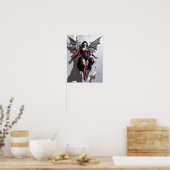 Bloody Sexy Vampire Warrior Poster Art (Keuken)