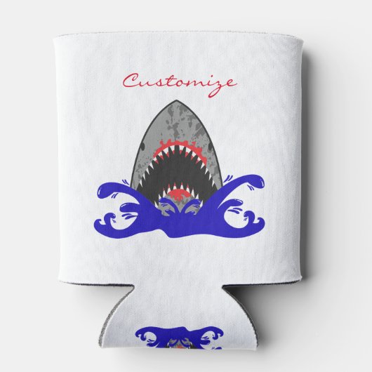 Bloody Shark Jaws Thunder_Cove Blikjeskoeler (Achterkant)