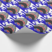 Bloody Shark Jaws Thunder_Cove Cadeaupapier (Hoek)