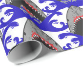 Bloody Shark Jaws Thunder_Cove Cadeaupapier (Rol Hoek)